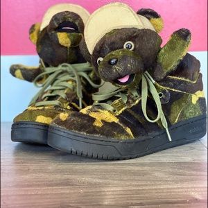 Jeremy Scott x Adidas Camo Bear Limited Edition
